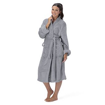 Northwest Unisex Lava Smoke Silk Touch S/M Bathrobe 23x41 Inches