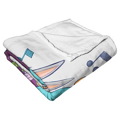 Warner Bros. WB 100 Timeless Silk Touch Throw Blanket 50x60 Inches