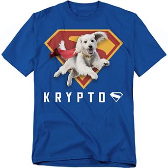 Big & Tall DC Comics Superman 2025 Krypto Shield Graphic Tee