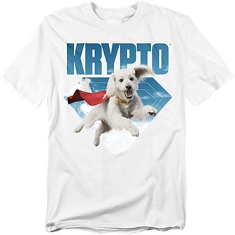 Big & Tall DC Comics Superman 2025 Krypto Jump Graphic Tee