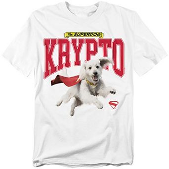 Big & Tall DC Comics Superman 2025 Krypto College Graphic Tee