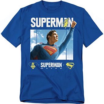 Big & Tall DC Comics Superman 2025 Comic Run Graphic Tee