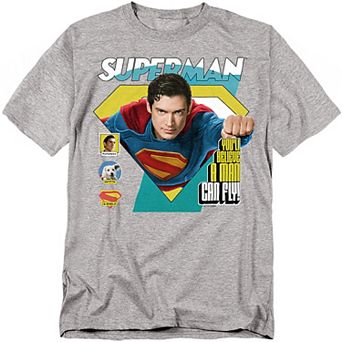 Big & Tall DC Comics Superman 2025 Comic Flight Graphic Tee
