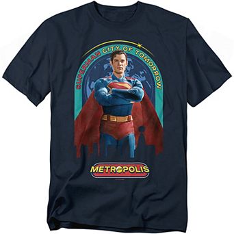 Big & Tall DC Comics Superman 2025 City of Tomorrow Graphic Tee