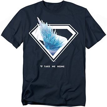 Big & Tall DC Comics Superman 2025 Fortress of Solitude Graphic Tee