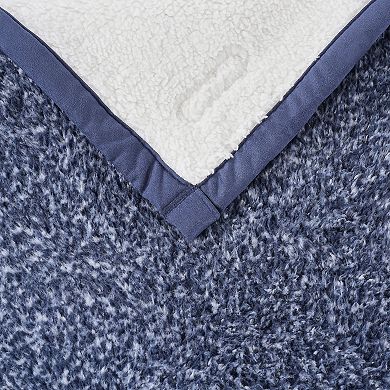 Columbia Plush Sherpa Throw Blanket