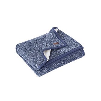 Columbia Plush Sherpa Throw Blanket