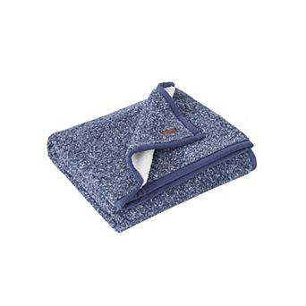 Columbia Plush Sherpa Throw Blanket