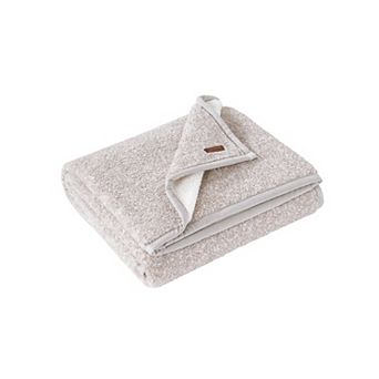 Columbia Plush Sherpa Throw Blanket