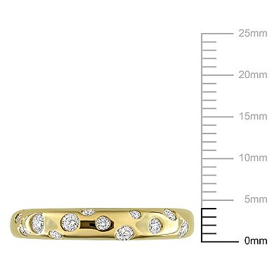 Stella Grace 10K Gold 1/3 Carat T.W. Diamond Band Ring