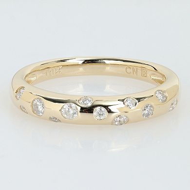 Stella Grace 10K Gold 1/3 Carat T.W. Diamond Band Ring