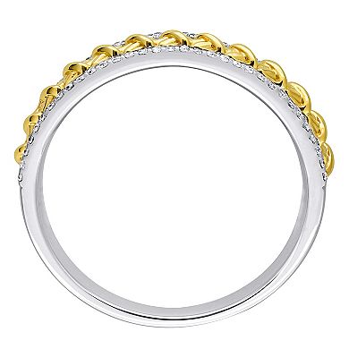 Stella Grace 14k Gold 1/5 Carat T.W. Diamond Eternity Ring