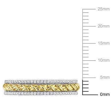 Stella Grace 14k Gold 1/5 Carat T.W. Diamond Eternity Ring