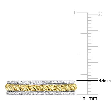 Stella Grace 14k Gold 1/5 Carat T.W. Diamond Eternity Ring