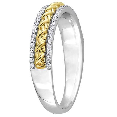 Stella Grace 14k Gold 1/5 Carat T.W. Diamond Eternity Ring