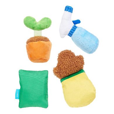 BARK Plant Plush Pet Toy Set