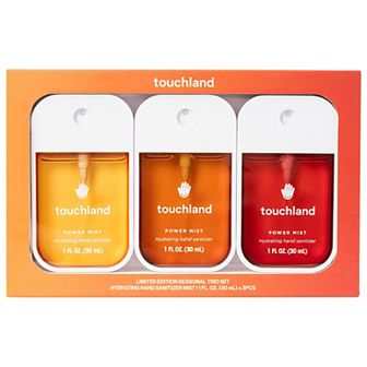 Touchland Limited Edition Power Mist Hydrating Hand Sanitizer Seasonal Trio Set