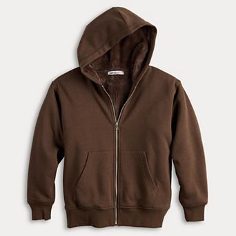 Girls 7-16 Harper & Ivy Fleece Full-Zip Hooded Jacket