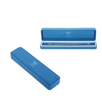 NaturaLux™ Sterling Silver 2 1/2 Carat T.W. Lab-Created Diamond Bracelet