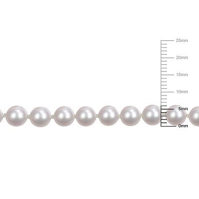 Stella Grace 14k Gold 6-6.5mm Cultured Akoya Pearl Strand Necklace