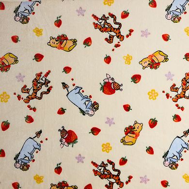 The Big One® Disney’s Winnie the Pooh Berries & Friends Plush Throw Blanket