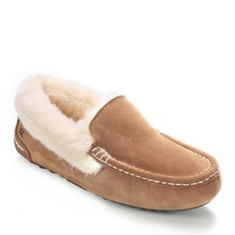 Mykos Aussie Moc Women's Slip-On Suede Moccasin Slippers