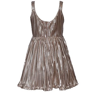 Girls 7-16 Bonnie Jean Crinkle Dress & Cardigan Set