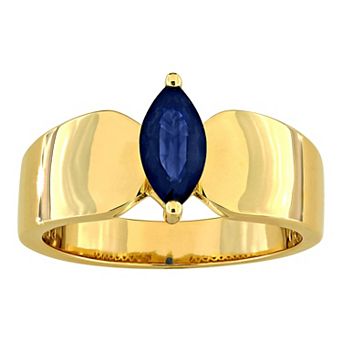 Stella Grace 10k Gold Marquise Sapphire Ring
