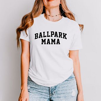 Simply Sage Market Varsity Ballpark Mama Short Sleeve Tee