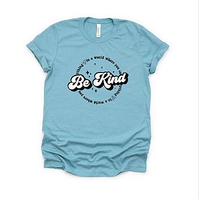 In A World Circle - Women's Short Sleeve Graphic T-Shirt