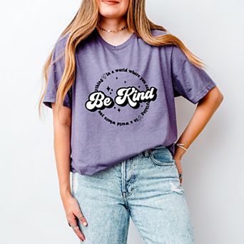 In A World Circle - Women's Short Sleeve Graphic T-Shirt