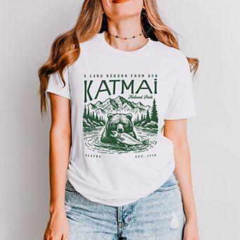Simply Sage Market Katmai National Park A Land Reborn From Ash Short Sleeve Tee