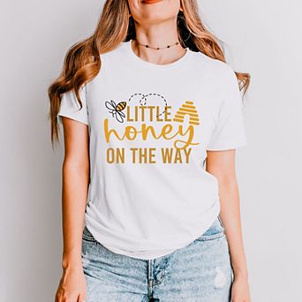 Simply Sage Market Little Honey On The Way Short Sleeve Tee