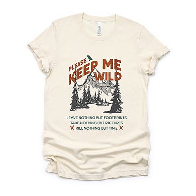 Simply Sage Market Please Keep Me Wild Short Sleeve Tee