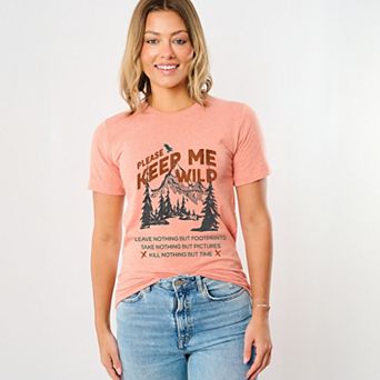 Simply Sage Market Please Keep Me Wild Short Sleeve Tee