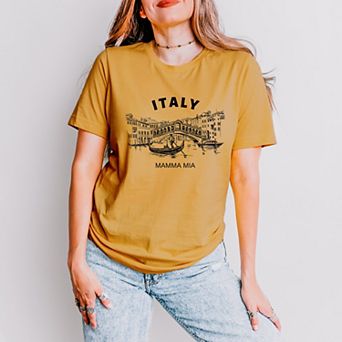 Simply Sage Market Italy Canal Short Sleeve Tee