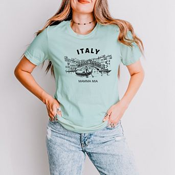 Simply Sage Market Italy Canal Short Sleeve Tee