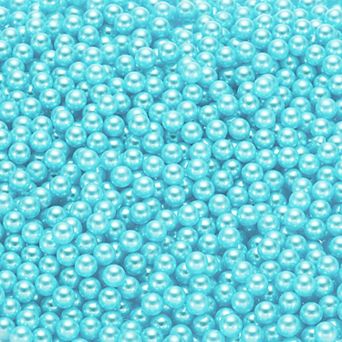 2500 pc Faux Pearl for Vase Filler, 6mm No Hole ABS Round Pearls for Crafting, Jewelry Making