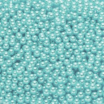 2500 pc Faux Pearl for Vase Filler, 6mm No Hole ABS Round Pearls for Crafting, Jewelry Making