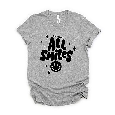 Simply Sage Market S.W.Smiley All Smiles Smiley Face Short Sleeve Tee