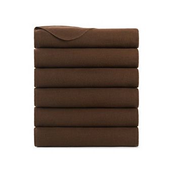 Arkwright Cozy Soft Polar Fleece Throw 50x60 Coral (6 pk