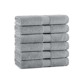 Aston & Arden Egyptian Cotton Hand Towels 16x30 (6-Pack)