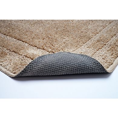 Dan River 2 Piece Microfiber Heavyweight Shag Bath Mat Set