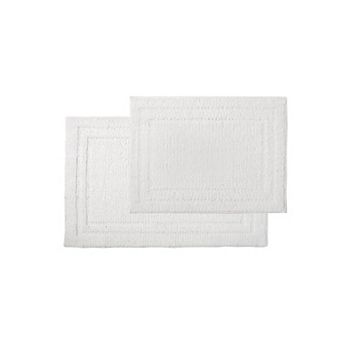 Dan River 2 pc Microfiber Heavyweight Shag Bath Mat Set