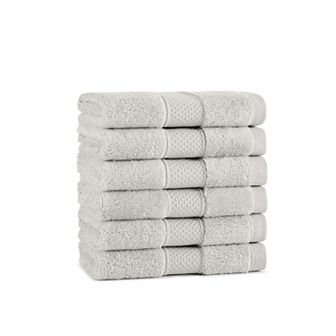 Aston & Arden Egyptian Cotton Washcloths 13x13 (6-Pack)
