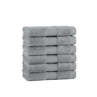 Aston & Arden Egyptian Cotton Washcloths 13x13 (6-Pack)