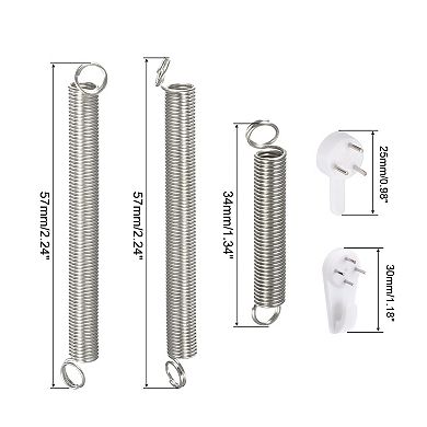 12 Pcs Plate Hanger, 4 6 8 Inch Invisible Wall Plate Hangers w 12Pcs Wall Hooks and 50Pcs Protectors