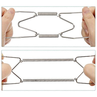 12 Pcs Plate Hanger, 4 6 8 Inch Invisible Wall Plate Hangers w 12Pcs Wall Hooks and 50Pcs Protectors