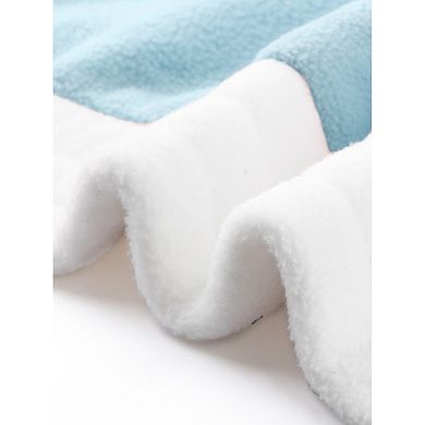 Jess by Meiko Women's Oversized Pom Pom Zipper Hoodie