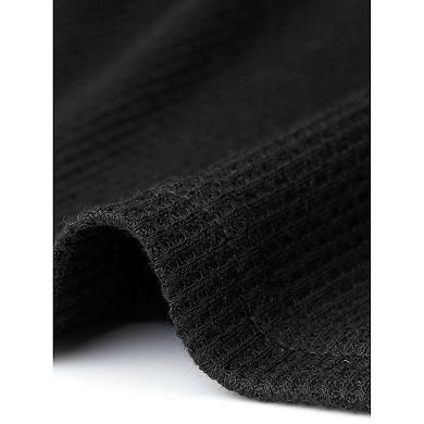 Long Sleeve V Neck Blouse for Women's Loose Fit Casual Tops Fall Winter Basic t Shirts